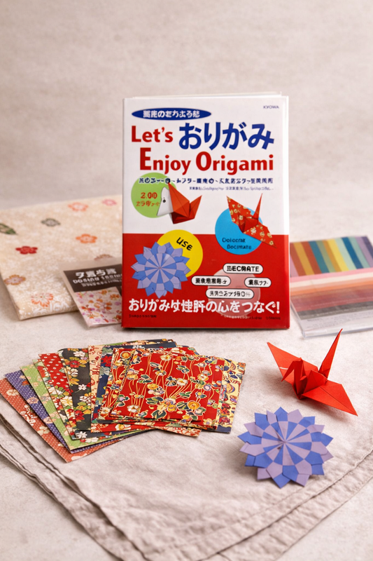 ערכת אוריגמי יפנית - חוויית יצירה אותנטית