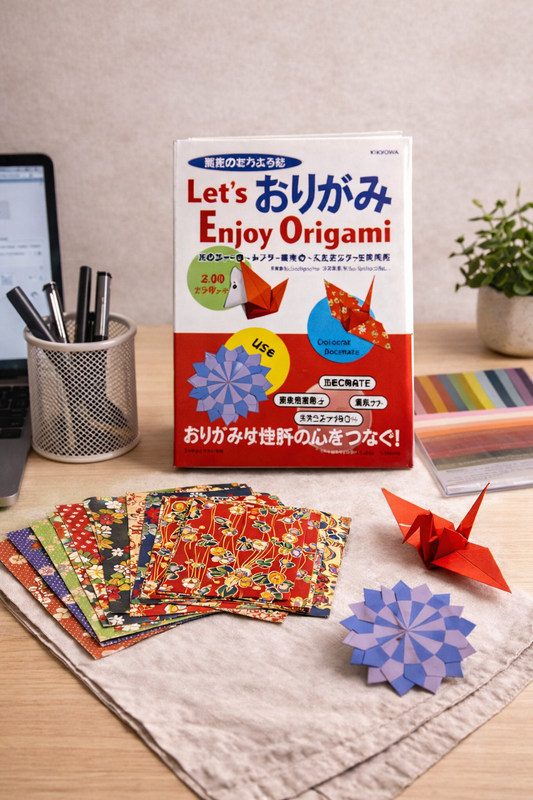 ערכת אוריגמי יפנית - חוויית יצירה אותנטית